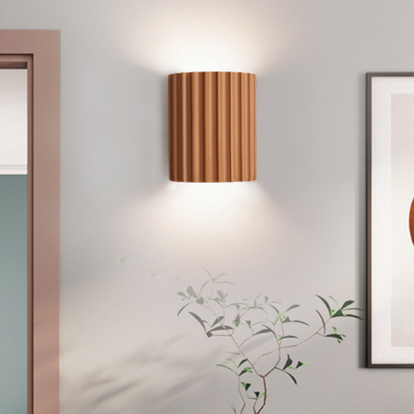 Moderne Halfronde Wandlamp Van Hars Voor De Woonkamer