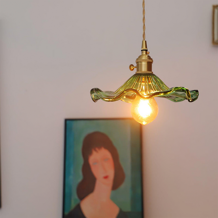 Stijlvolle Hibiscusbloem Lamp - hanglampen - materiaaldetail