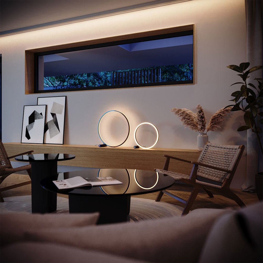 Skapetze - LED-Ringtafellamp Direct of Indirect - tafellampen - in de kamer