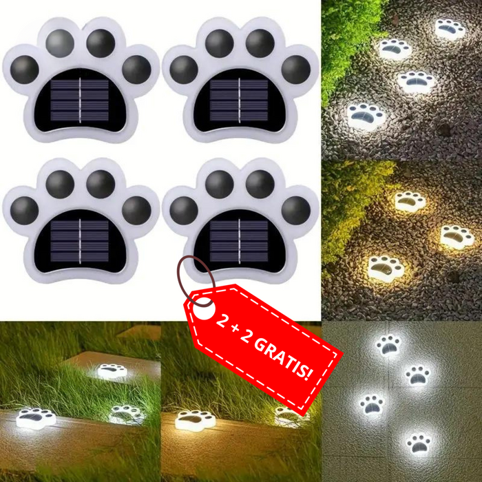 Draadloze Solar Paws - Maak De Perfecte Sfeer In Jouw Tuin! - buitenverlichting - afmetingen
