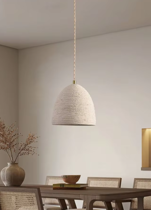 ZENOVA Japanse Wabi-Sabi Hanglamp - hanglampen - materiaaldetail