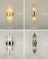 AuriLux Nordic Kristallen Wandlamp
