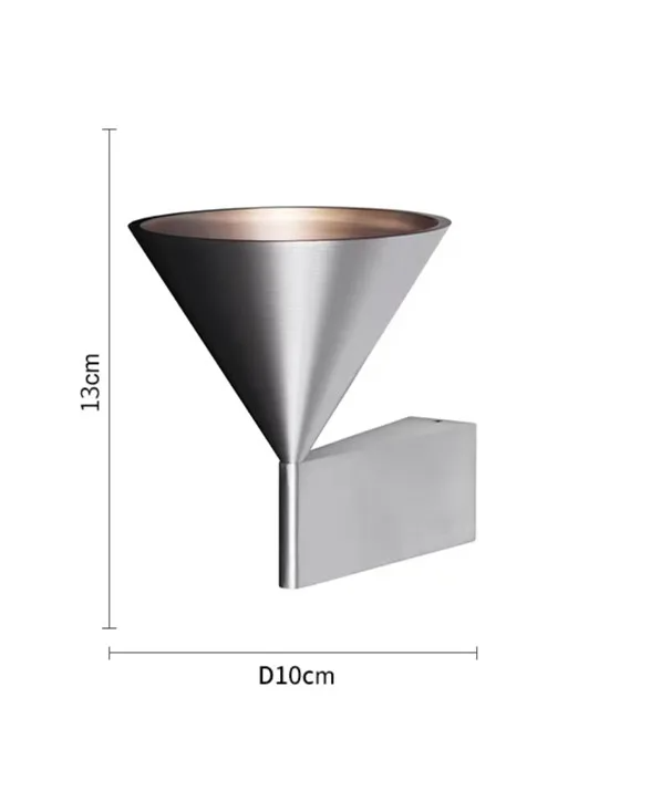 LumoCone Italiaanse Minimalistische Wandlamp