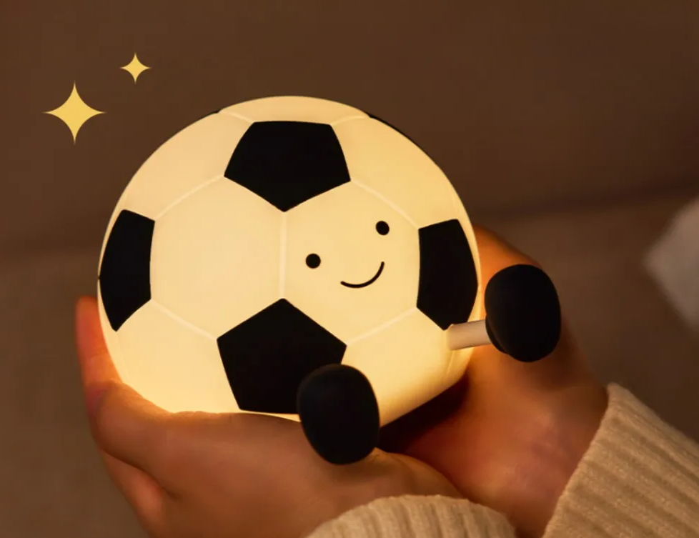 GlowKick Voetbal Nachtlamp - tafellampen - afmetingen