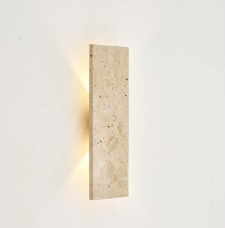 NATURGLO Waterdichte Natuursteen Wandlamp