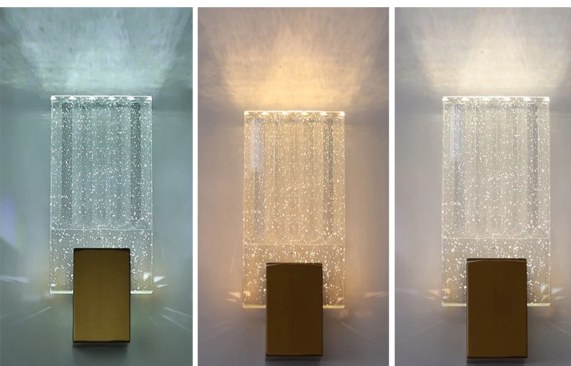 AuroraLux Bubble Wandlamp – Luxe Gouden LED - wandlamp - materiaaldetail
