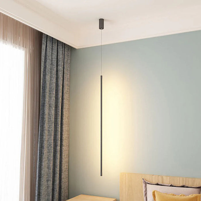 Minimalistische Lange LED Hanglamp Van Aluminium - hanglampen
