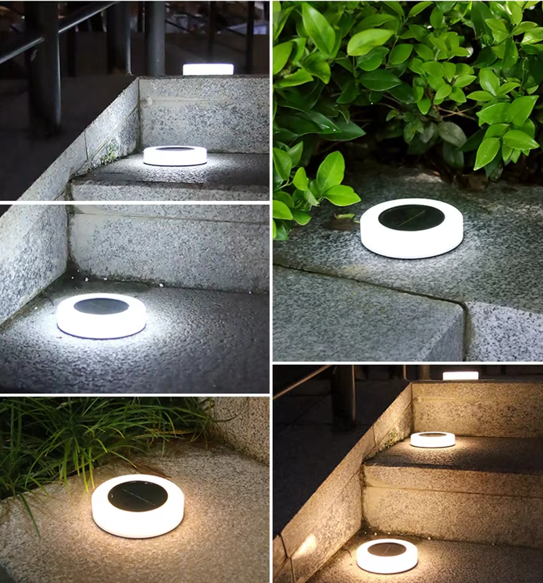 Moderne Zonne-Energie LED Tuinlamp - buitenverlichting - materiaaldetail