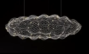 Deense Designer IJzeren Mesh Wolk Hanglamp - hanglampen - verlicht