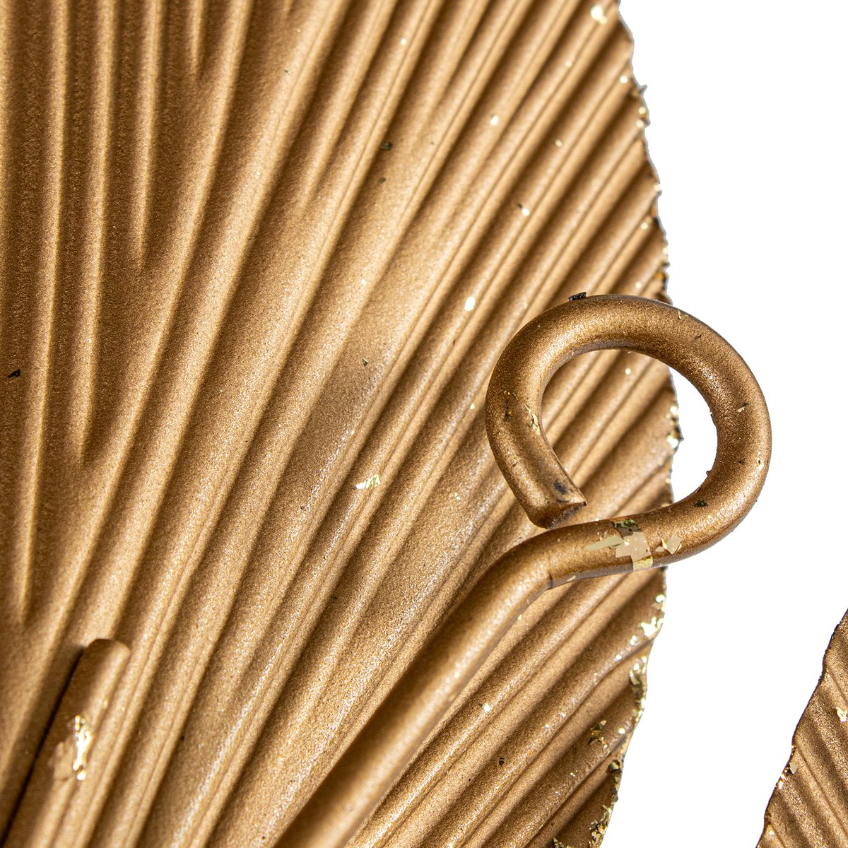 Alexandra Style - Gouden Metalen Wandapparaat Boom _97X109X3cm - wandlampen - zijaanzicht