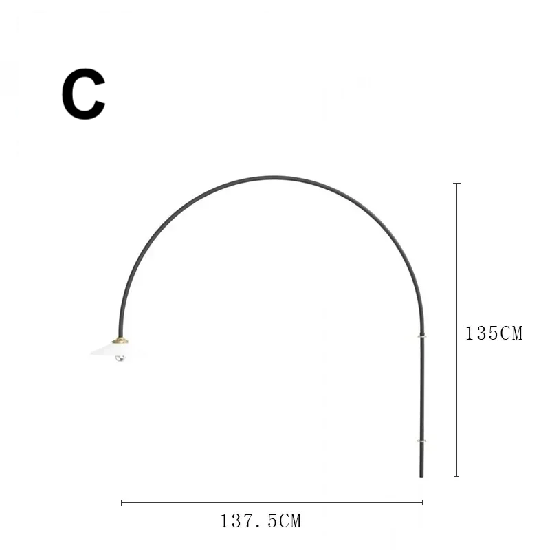 Nordic Designer Industriële Wandlamp