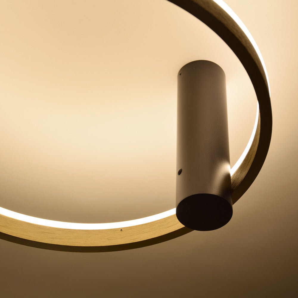 Skapetze - Ring Air LED Wand- & Plafondlamp Rond - plafondlamp - detail