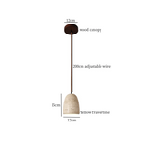 ZenAura Japanse Wabi-Sabi LED Hanglamp