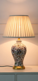AmeriArt Handgeschilderde Keramische Tafellamp