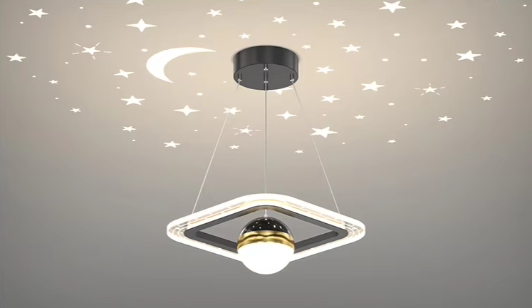 LunaNova LED Plafondlamp met Sterrenprojectie - hanglampen - in de kamer