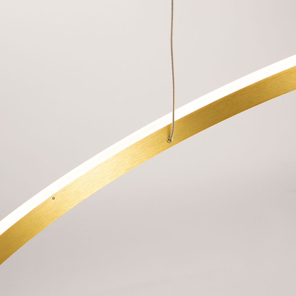 Skapetze - S.Luce Ring 80 Direct Of Indirect Led Pendelarmatuur - hanglampen - in de kamer