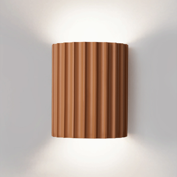 Moderne Halfronde Wandlamp Van Hars Voor De Woonkamer - wandlampen - verlicht
