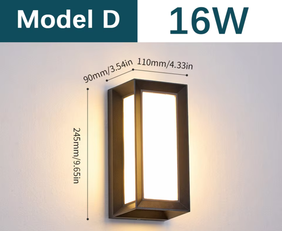 SENSOLUX Radar Sensor LED Wandlamp - wandlamp
