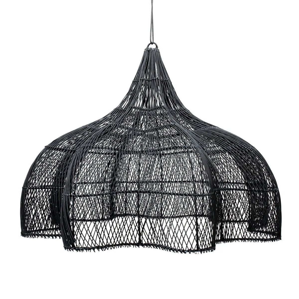 Bazar Bizar Living - The Whipped Hanger - Zwart - XL - hanglampen