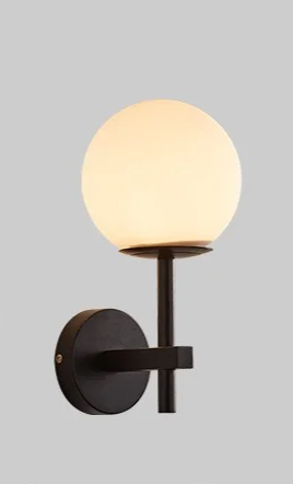 LumiNord – Nordic Moderne LED Wandlamp met Glazen Lichtbol - wandlamp - detail