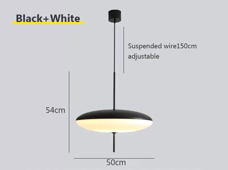 Moderne Vliegende Schotel Hanglamp - hanglampen - gemonteerd