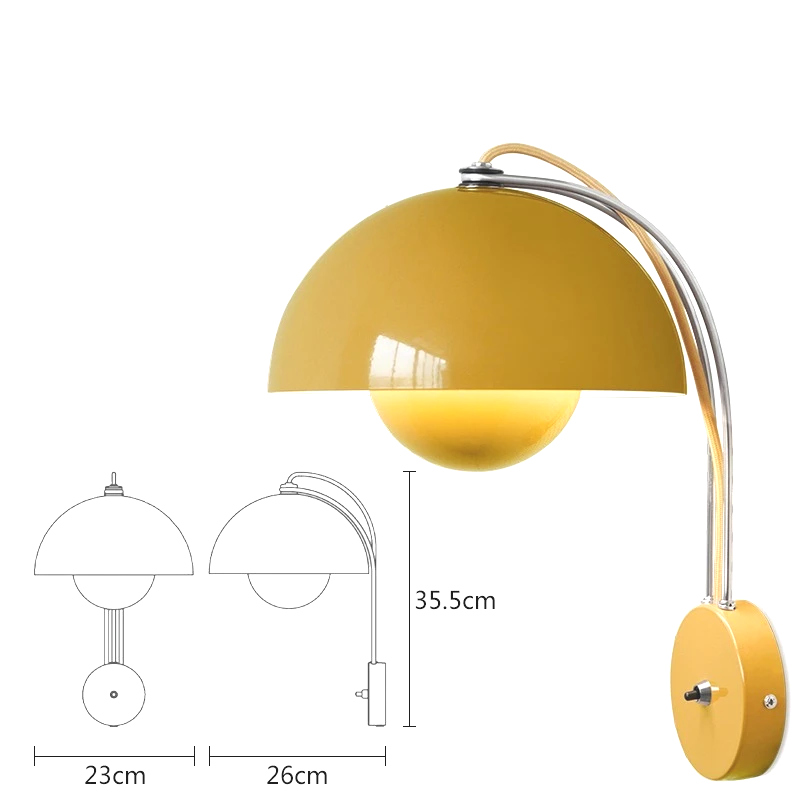 Artpad Bud Wandlamp