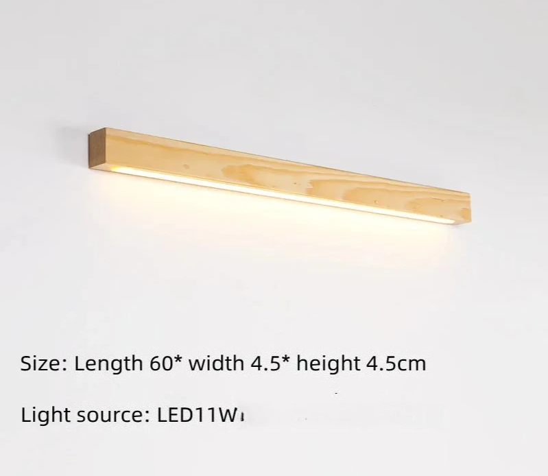 ZenLuma Japanse Houten Wandlamp - wandlamp - verlicht