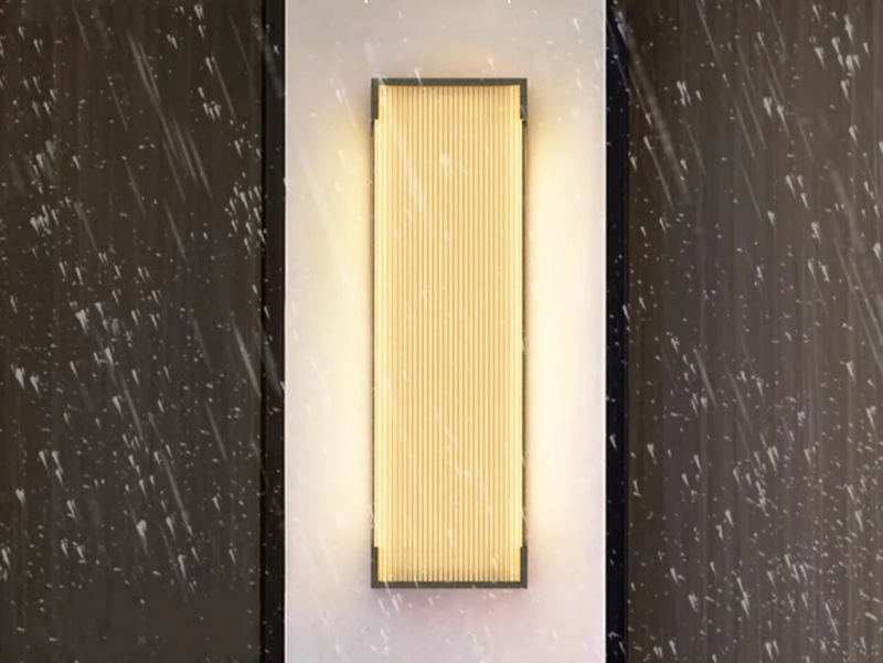 SolarSteel Wandlamp – Zonne-energie Buitenlamp in RVS