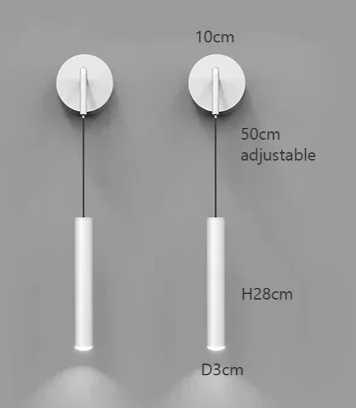 DINDALLED Modern LED Wandlamp - wandlamp - close-up