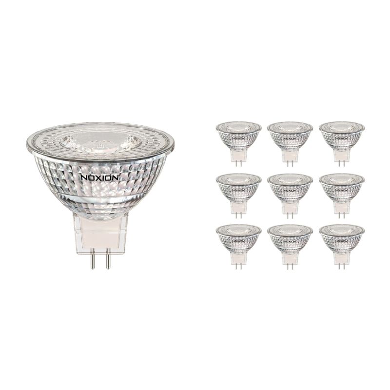 Voordeelpak 10x Noxion LED Spot GU5.3 MR16 4W 345lm 36D - 827 Zeer Warm Wit | Vervangt 35W