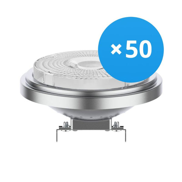 Voordeelpak 50x Noxion LEDspot G53 AR111 7.2W 450lm 40D - 918-927 Dim To Warm | Beste Kleurweergave - Dimbaar - Vervangt 50W