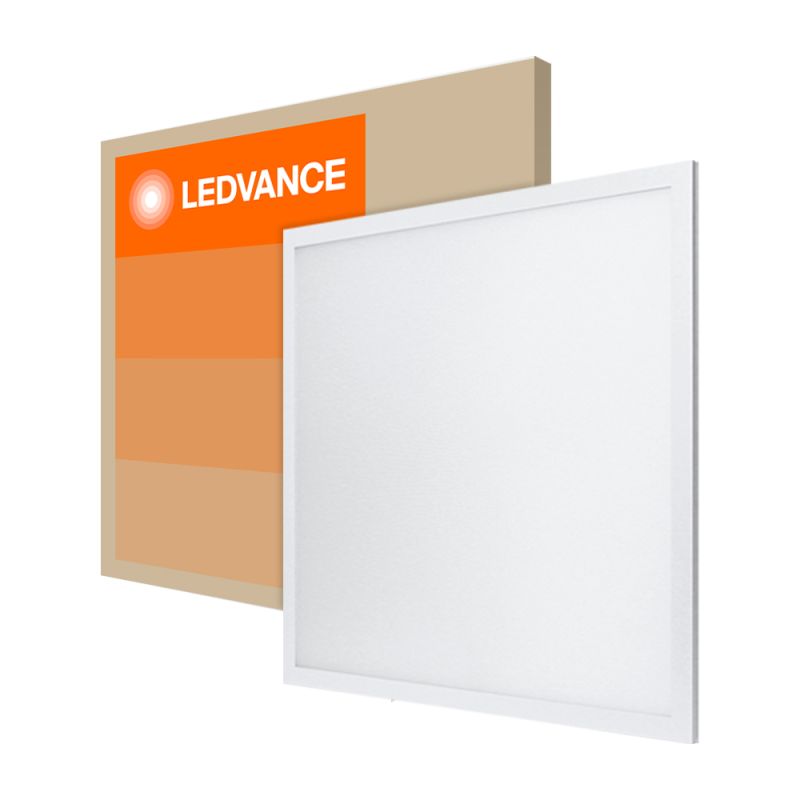 Ledvance LED Paneel Comfort Aluminium Wit 28W 3640lm - 840 Koel Wit | 60x60cm - UGR < 19