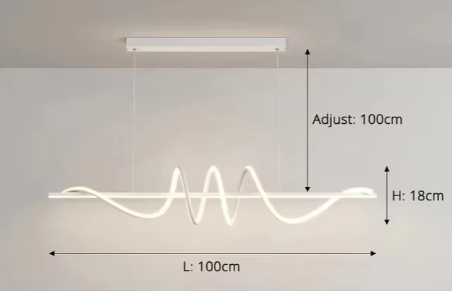 Moderne Dimbare LED Hanglamp