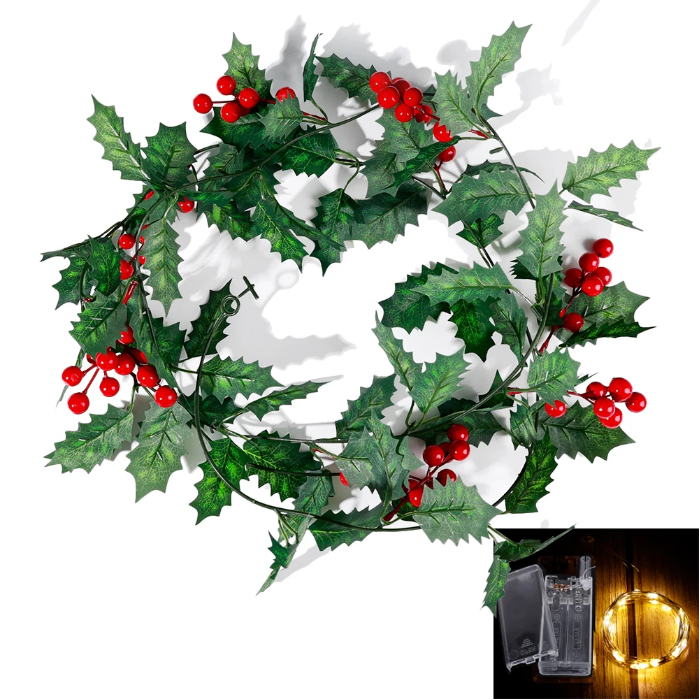 LumiBerry 2M LED Kerstguirlande - buitenverlichting - in de kamer
