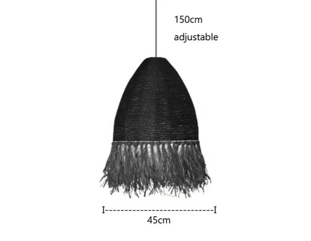 Handgeweven Rotan Hanglamp - hanglampen - verlicht