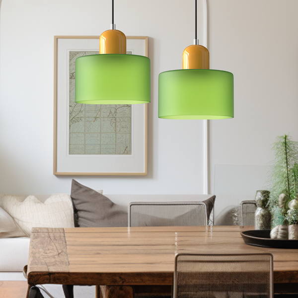 Bauhaus Creatieve Glazen Hanglamp - hanglampen - materiaaldetail