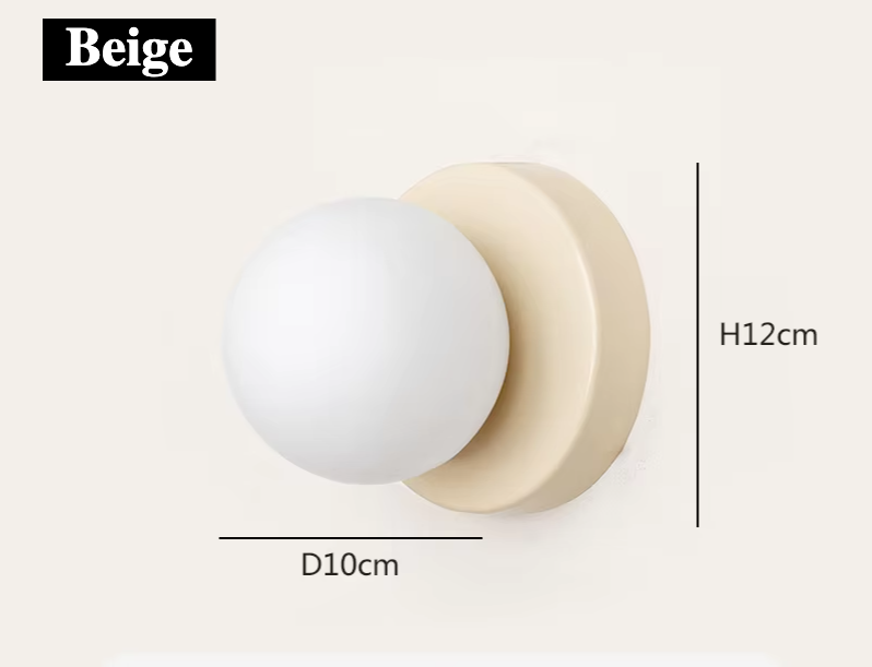 LumiGlobe – Moderne Scandinavische Hanglamp met Glasdesign - wandlamp - sfeerbeeld