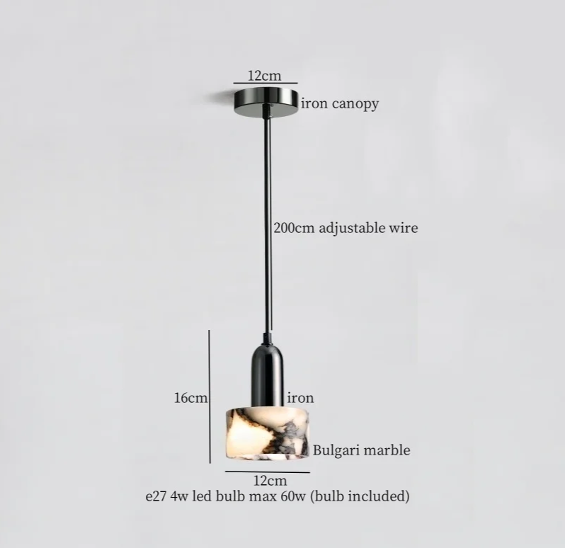 BulgariSphere Glasbol LED Hanglamp