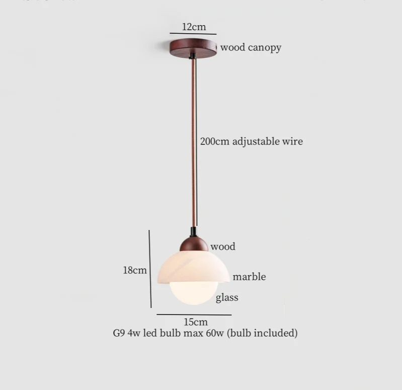 BulgariSphere Glasbol LED Hanglamp