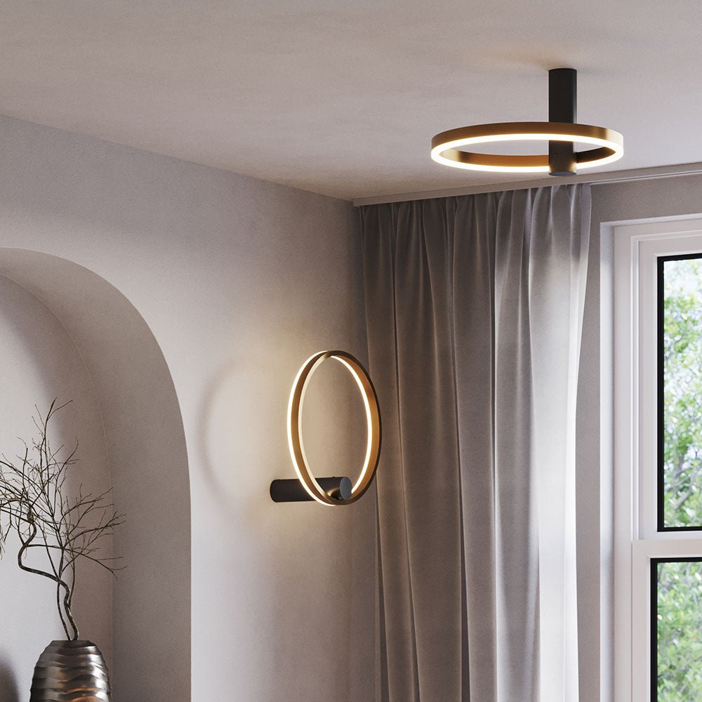 Skapetze - Ring Air LED Wand- & Plafondlamp Rond - plafondlamp - in de kamer