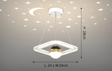 LunaNova LED Plafondlamp met Sterrenprojectie