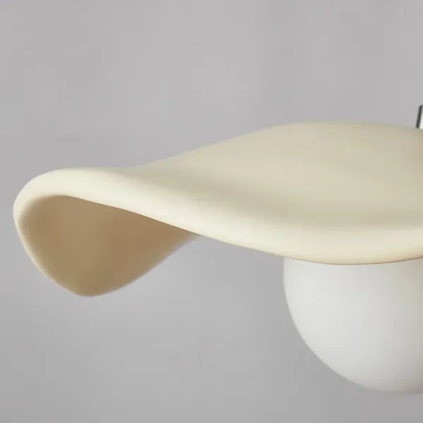 Creatieve Wabi Sabi Eetkamer Hanglamp Met Lotusbladeren - hanglampen - gemonteerd