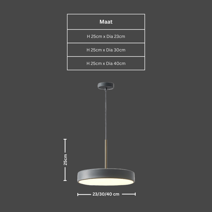 Ufo Schotel LED Hanglamp - hanglampen - detail