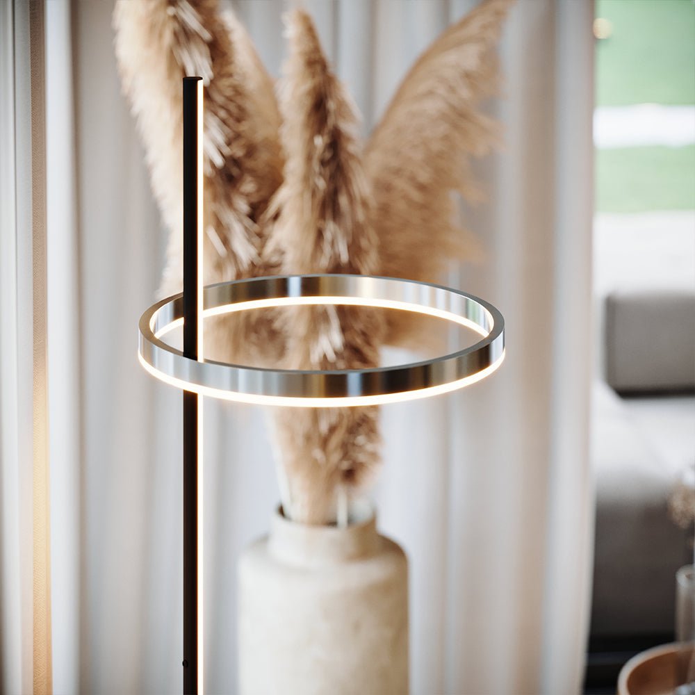 Skapetze - Ring LED Vloerlamp - vloerlamp - zijaanzicht