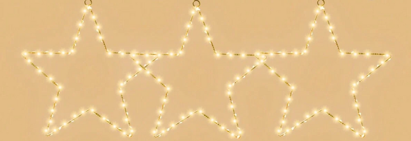 StellaLume Kerst Sterren Raamverlichting