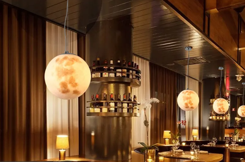 LunaNord – Scandinavische Volle Maan Hanglamp
