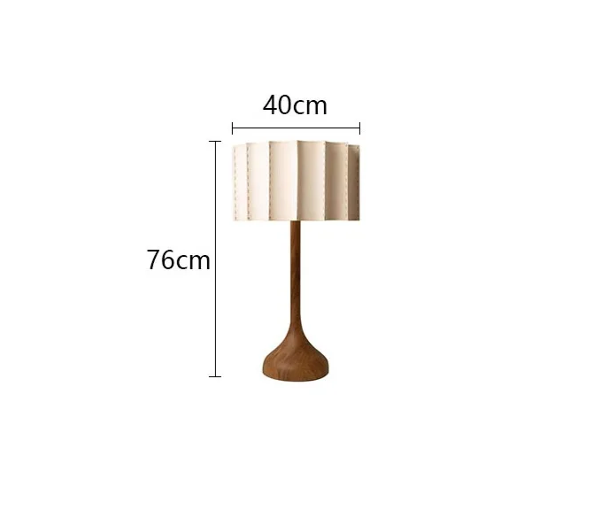 Wabi Sabi Houten Staande Vloerlamp