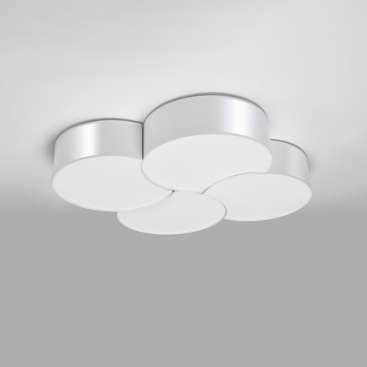 Lightinup SRL - Circle 4 Plafondlamp Wit - plafondlamp - sfeerbeeld