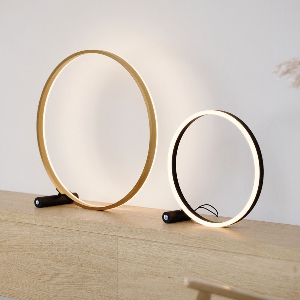 Skapetze - LED-Ringtafellamp Direct of Indirect - tafellampen - afmetingen