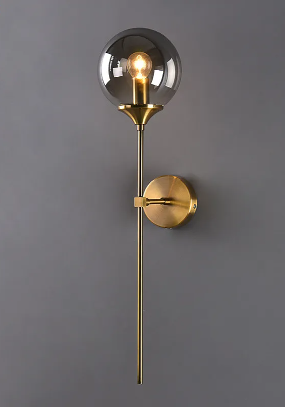 LumoNord Glasbol LED Wandlamp - wandlamp - detail